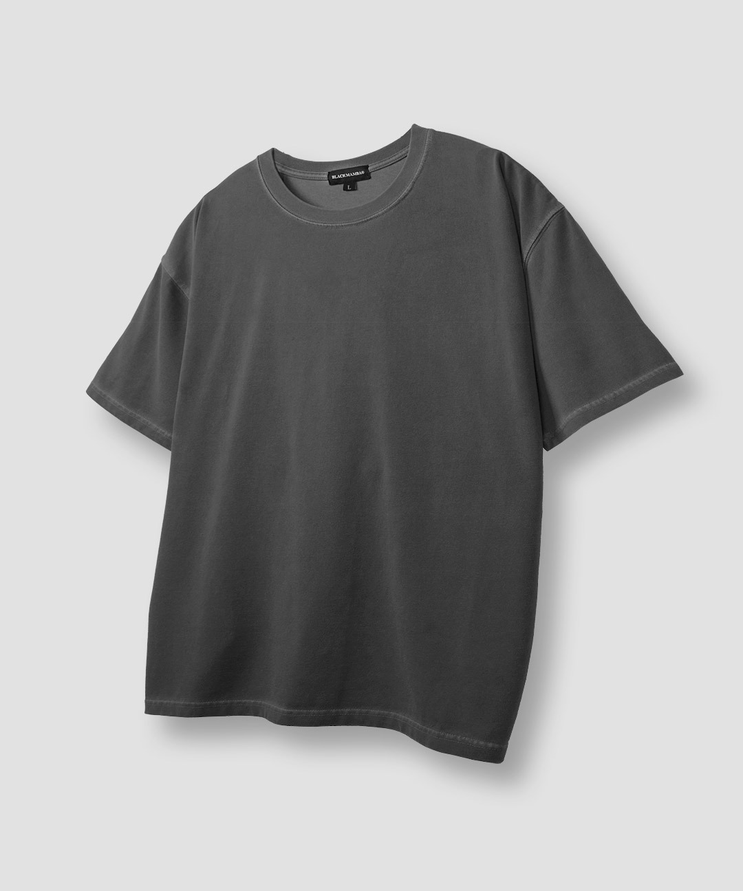 24SS Pigment short-sleeved T-shirt (black)