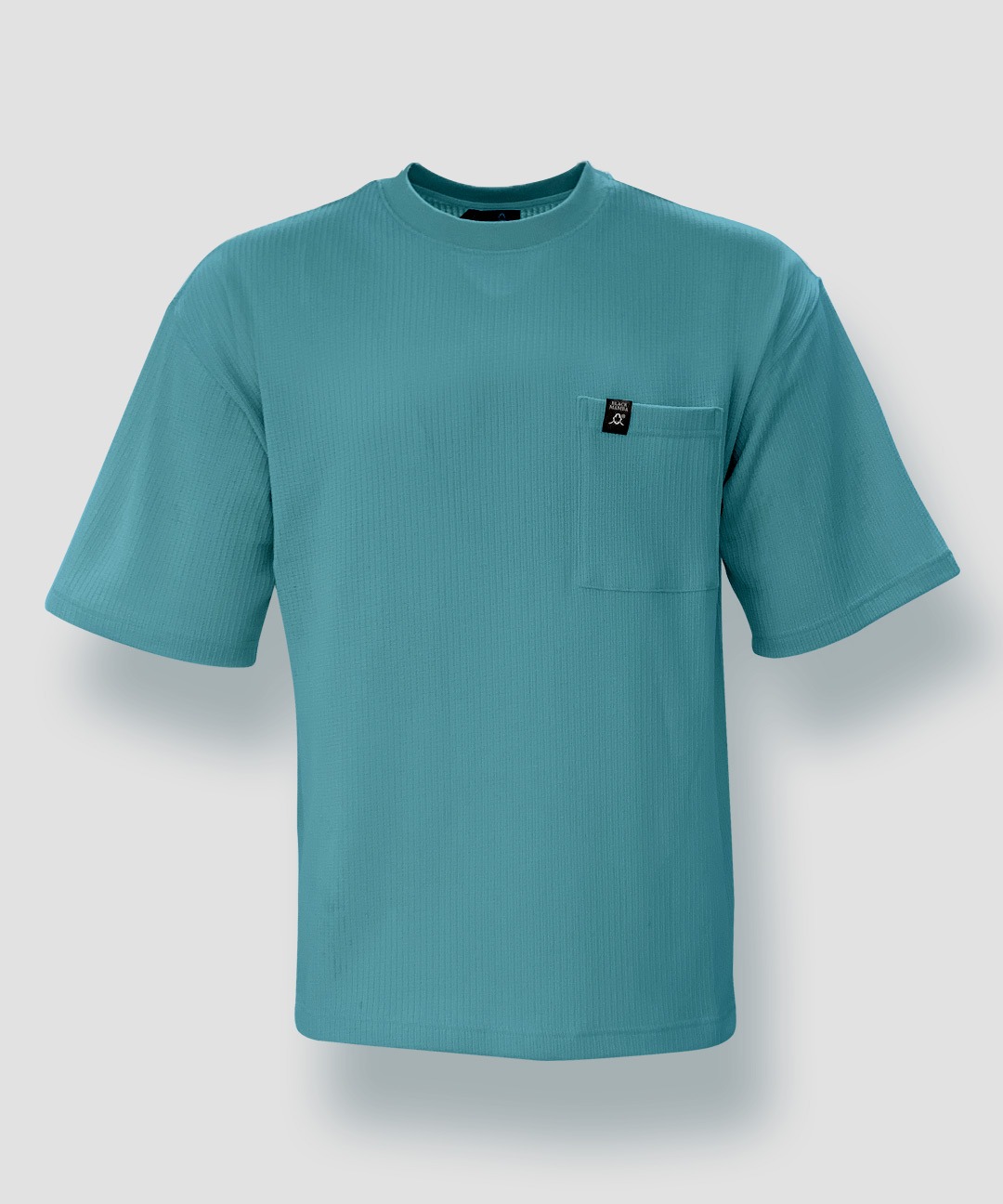 Sealing Waffle Short Sleeve T-Shirt (Blish Green)