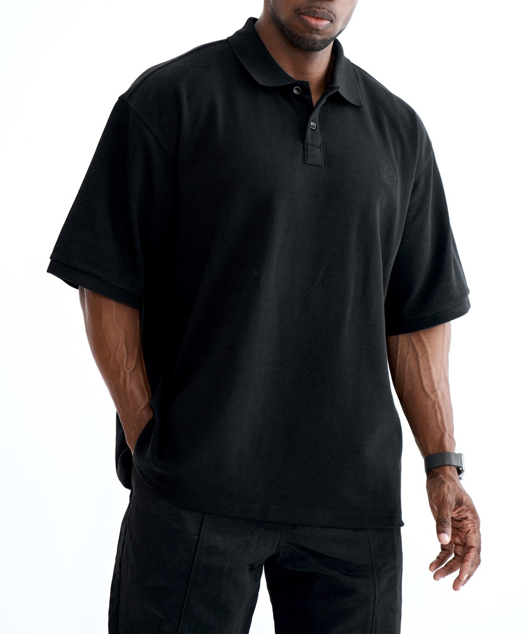 Luke Basic PK Short-Sleeved T-Shirt (Black)