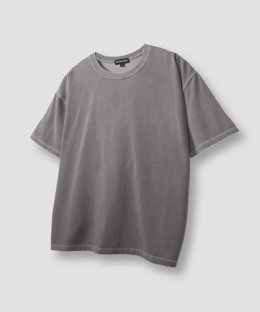 24SS Pigment Short-sleeved T-shirt (Gray)