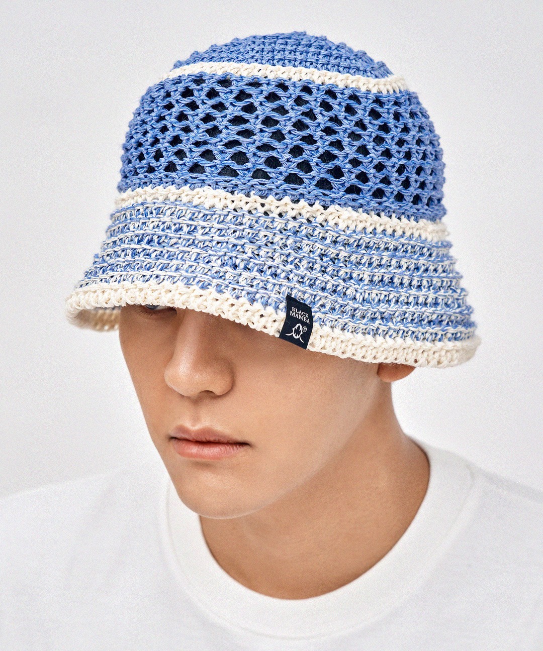 Hexa Cotton Bucket Hat (Blue)